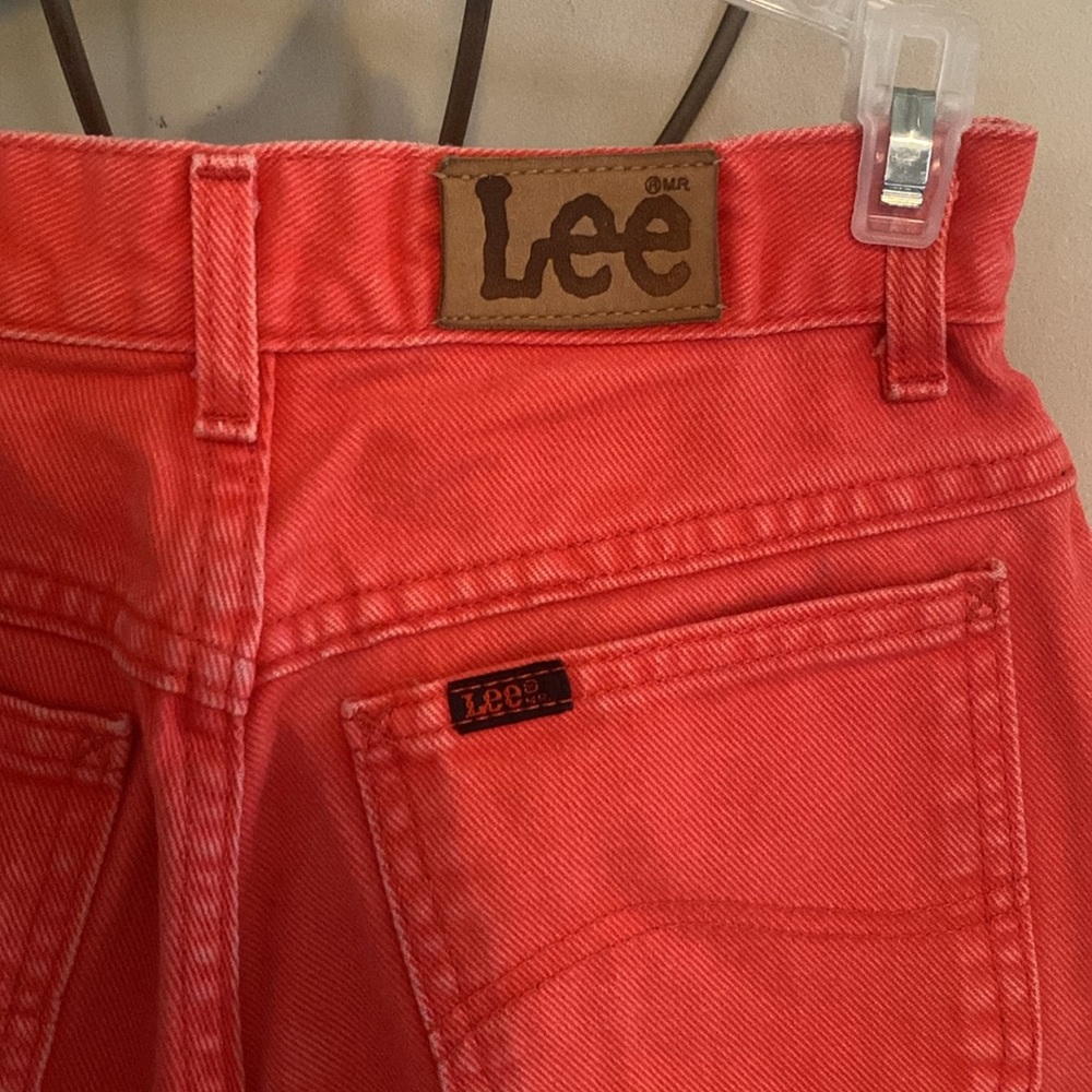 Vintage Lee Denim High Waisted Shorts - Picture 7 of 9